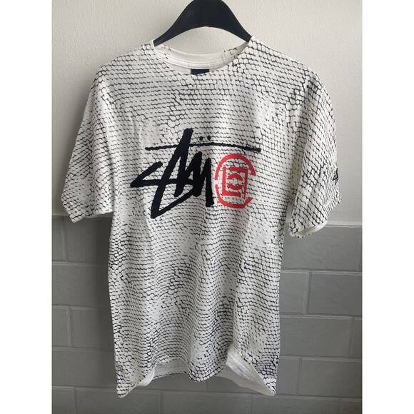 Stussy x Clot Year of Snake Tee signed autographed Asap Rocky